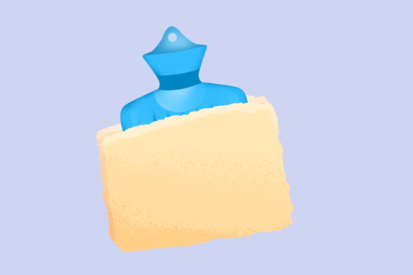 热水袋敷肚子能减肥