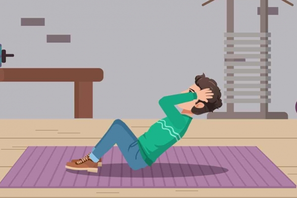 卷腹和仰卧起坐的区别 仰卧起坐和卷腹动作正确做法