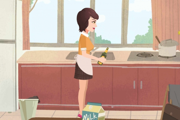 多做家务 勤劳的“蜜蜂”瘦瘦的