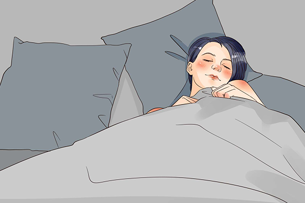 赖床女的床上减肥法