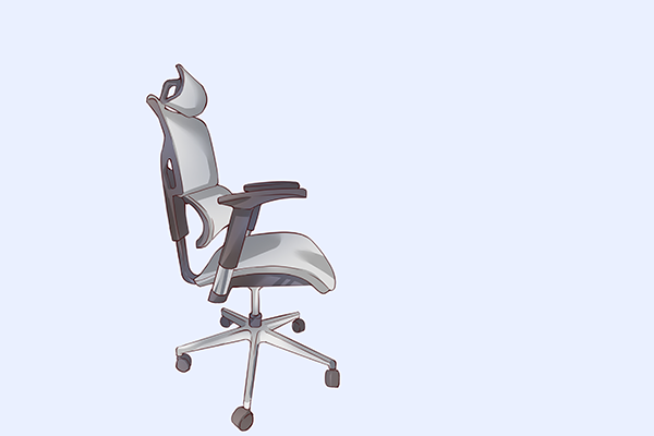 椅子上塑造美丽曲线