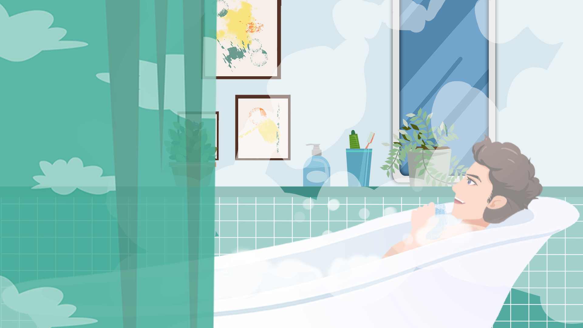 高效的浴缸泡澡减肥操(图)