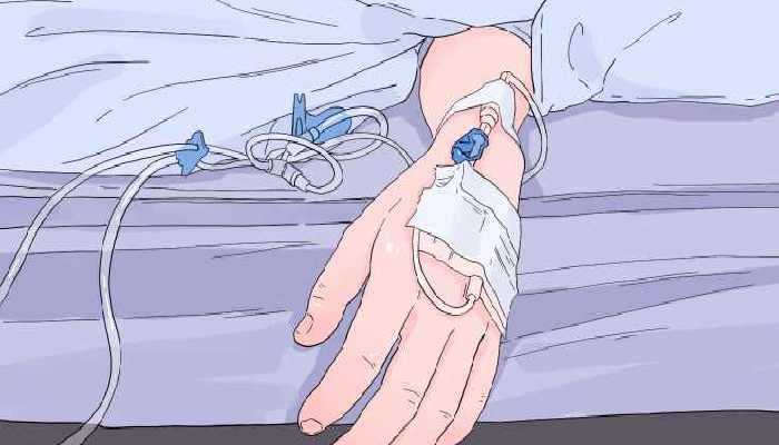 输液进了10多个小气泡