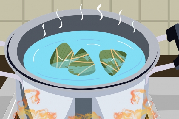 速冻粽子是煮了好还是蒸的好 粽子的不同包法