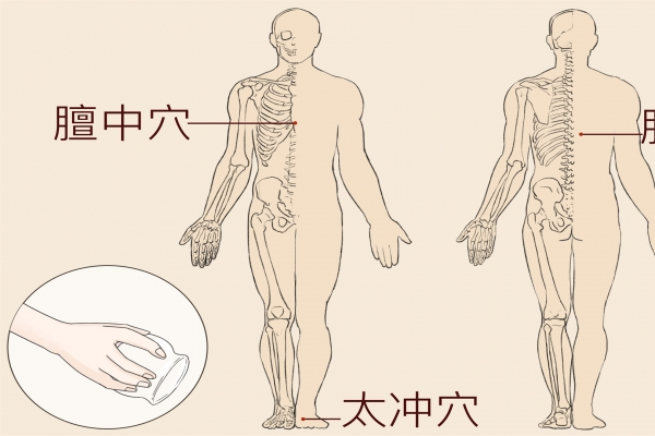 按摩膻中穴的好处 按摩膻中穴治咳嗽吗？